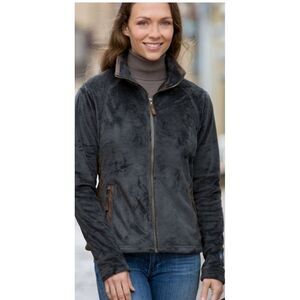 Kuhl Women's Advokat Fleece Zip Up Jacket Size Small Charcoal‎